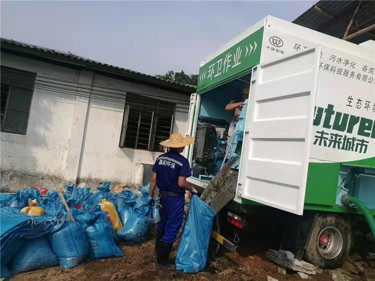 隆尧工业污泥压干处理